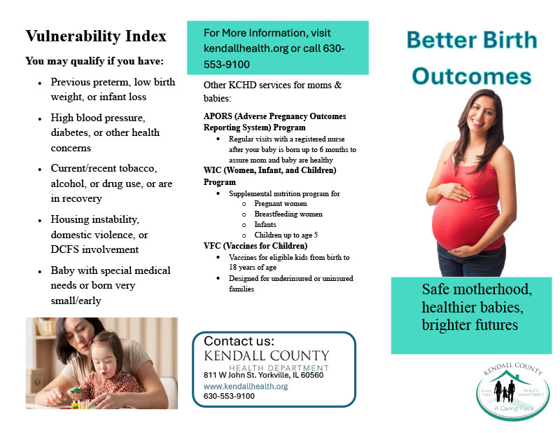 better birth outcomes brochure english